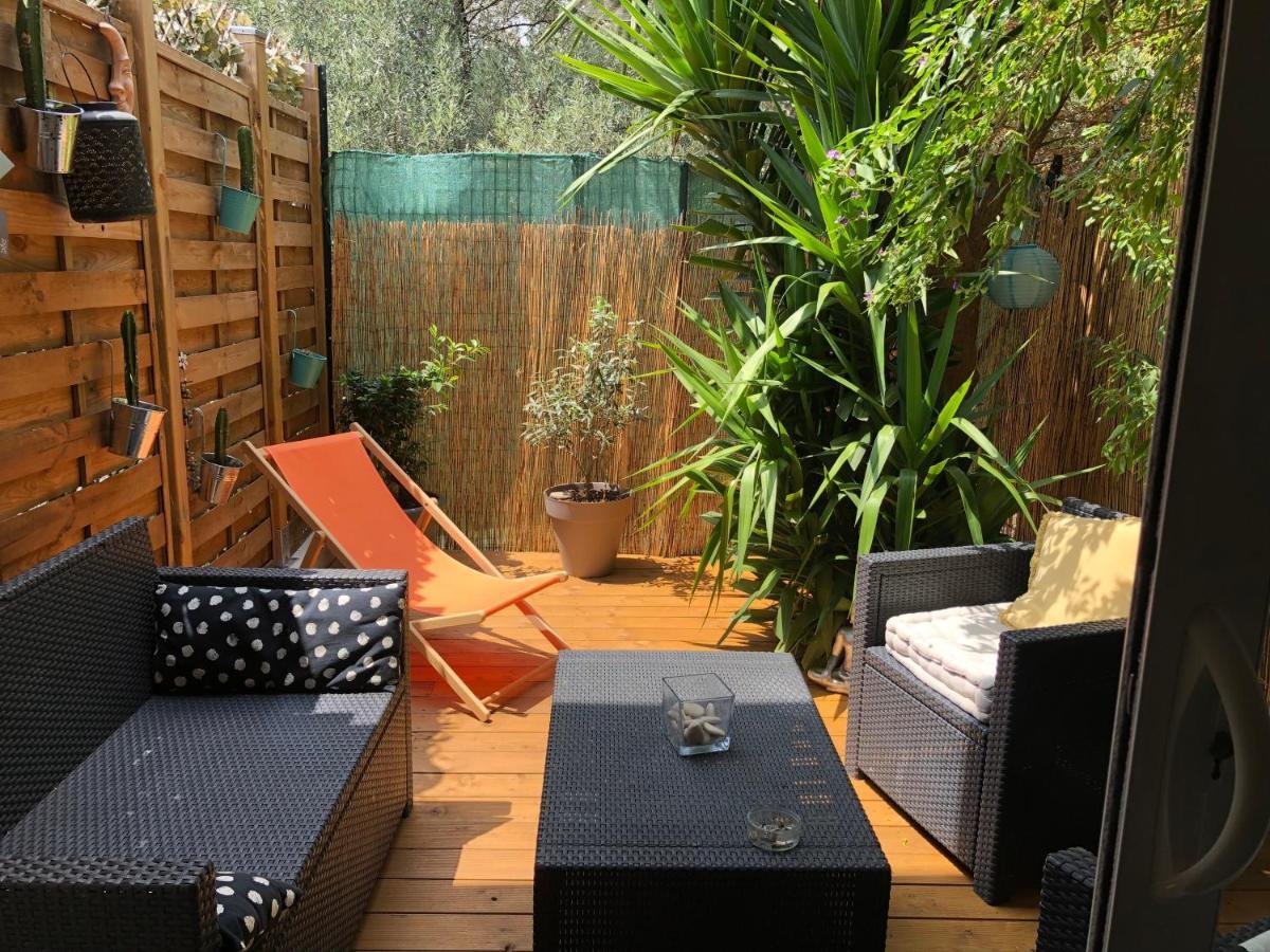 Agreable T2 Traversant Rdc Avec Terrasse + Balcon+ Parking 2 Places Montpellier Ngoại thất bức ảnh